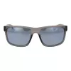 POLAROID PLD2157S57RIW Herren Rechteckige Polarisierte Sonnenbrille - Schwarzer Rahmen Graue Gläser 57/18/135 mm