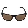 Polaroid PLD2158S58HGC Herren Rechteck-Sonnenbrille - Schwarzer Rahmen Graue Polarisierte Gläser 58mm