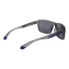 POLAROID PLD2158S58RIW Herren Polarized Sonnenbrille - Schwarzes Gestell, graue Gläser, 58 mm
