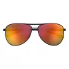 POLAROID PLD2160GSX807 Herren Polarized Sonnenbrille - Schwarzer Rahmen Graue Gläser 62mm