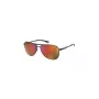 POLAROID PLD2160GSX807 Herren Polarized Sonnenbrille - Schwarzer Rahmen Graue Gläser 62mm