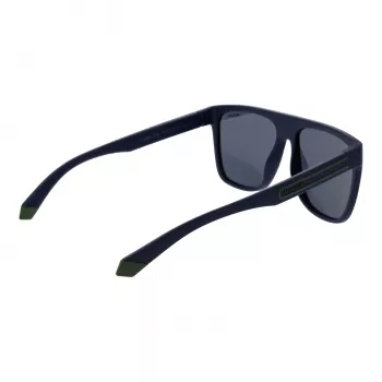 Polaroid PLD2162S56FLL Herren Rechteck-Sonnenbrille - Havanna Rahmen Grüne Polarisierte Gläser