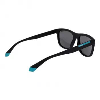 Polaroid PLD2163/S Unisex Sonnenbrille - Schwarzer Rahmen, Graue polarisierte Gläser - 54 mm