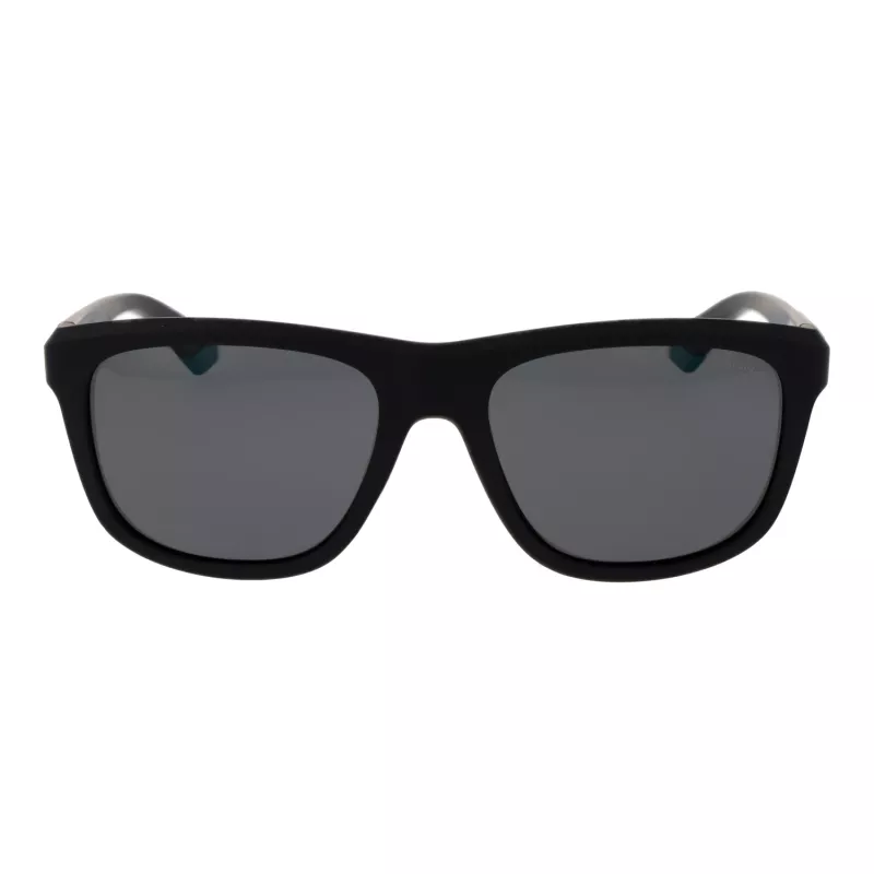 Polaroid PLD2163/S Unisex Sonnenbrille - Schwarzer Rahmen, Graue polarisierte Gläser - 54 mm