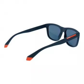 POLAROID PLD2163S545BF Unisex Square Sonnenbrille - Havana Propionat Rahmen - Braune polarisierte Polycarbonat-Gläser - 54/18/145 mm