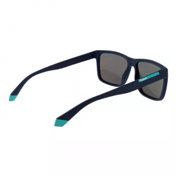 POLAROID PLD2164S58FLL Herren Rechteckige Polarisierte Sonnenbrille - Havanna/Braun