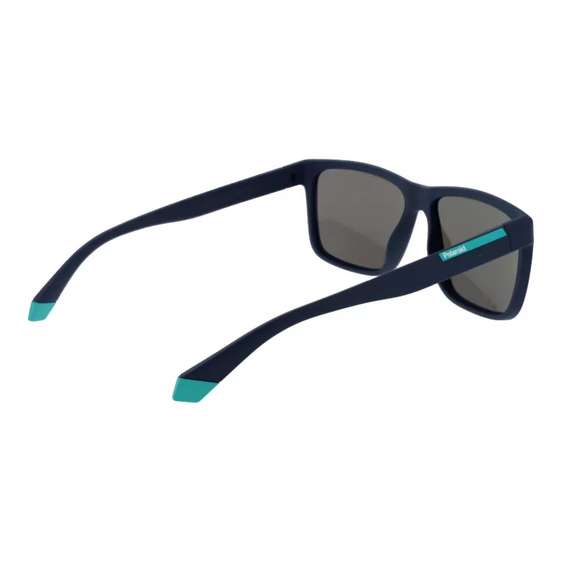 POLAROID PLD2164S58FLL Herren Rechteckige Polarisierte Sonnenbrille - Havanna/Braun