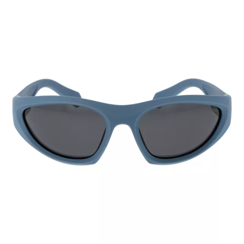 Polaroid PLD2165S59FLL Unisex Rechteckige Sonnenbrille - Havanna/Braun - 59mm