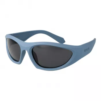 Polaroid PLD2165S59FLL Unisex Rechteckige Sonnenbrille - Havanna/Braun - 59mm