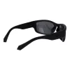 POLAROID PLD2166S62003 Herren Pilot-Sonnenbrille - Schwarzer Rahmen, graue polarisierte Gläser, 62 mm