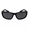 POLAROID PLD2166S62003 Herren Pilot-Sonnenbrille - Schwarzer Rahmen, graue polarisierte Gläser, 62 mm