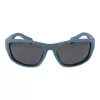 POLAROID PLD2166S62FLL Herren Rechteck-Sonnenbrille - Schwarzer Rahmen Graue Polarisierte Gläser 62/17/130 mm