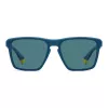 Polaroid PLD2167S2FN Herren-Sonnenbrille im Quadrat - Schwarzer Rahmen, graue polarisierte Gläser