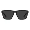 Polaroid PLD2167SRC2 Herren-Rechteck-Sonnenbrille - Schwarzer Rahmen, graue polarisierte Gläser
