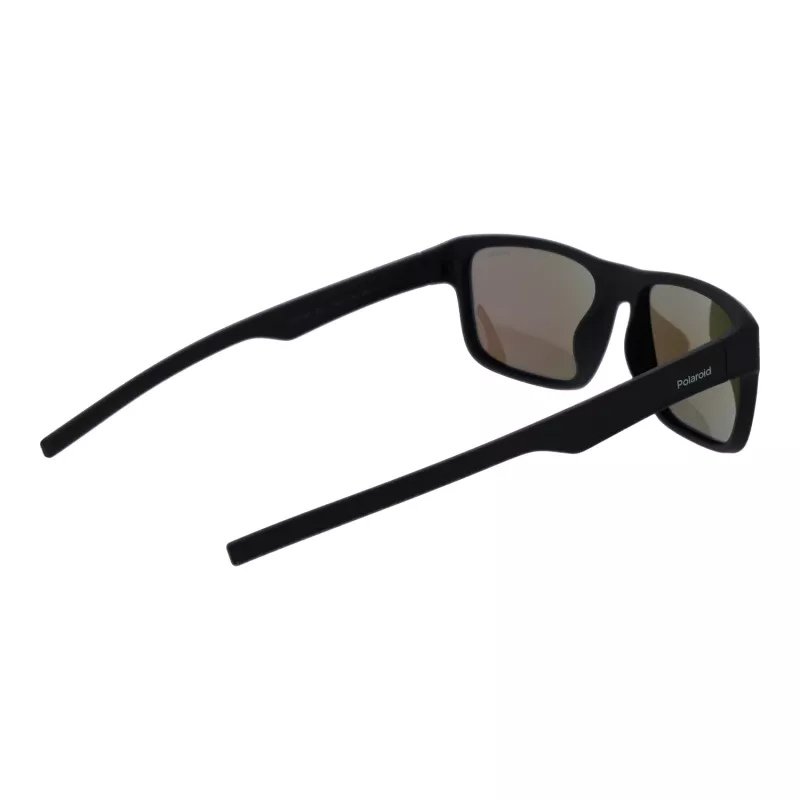 Polaroid PLD3018S55DL5 Herren Rechteck-Sonnenbrille - Havanna Gestell Braune Gläser 55/18/142 mm