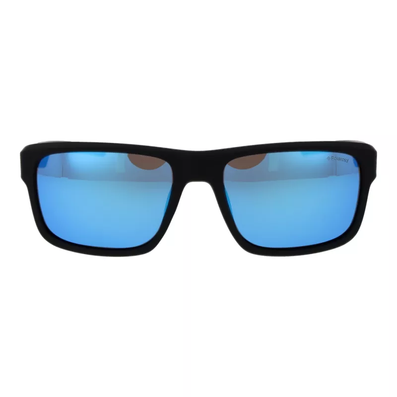 Polaroid PLD3018S55DL5 Herren Rechteck-Sonnenbrille - Havanna Gestell Braune Gläser 55/18/142 mm