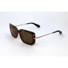 Polaroid PLD4075-S-86 Damen-Sonnenbrille Square Havana Braun Polarisiert