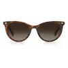 Polaroid PLD4107S086F2 Damen eckige Sonnenbrille - Havanna Gestell braun getönte Gläser