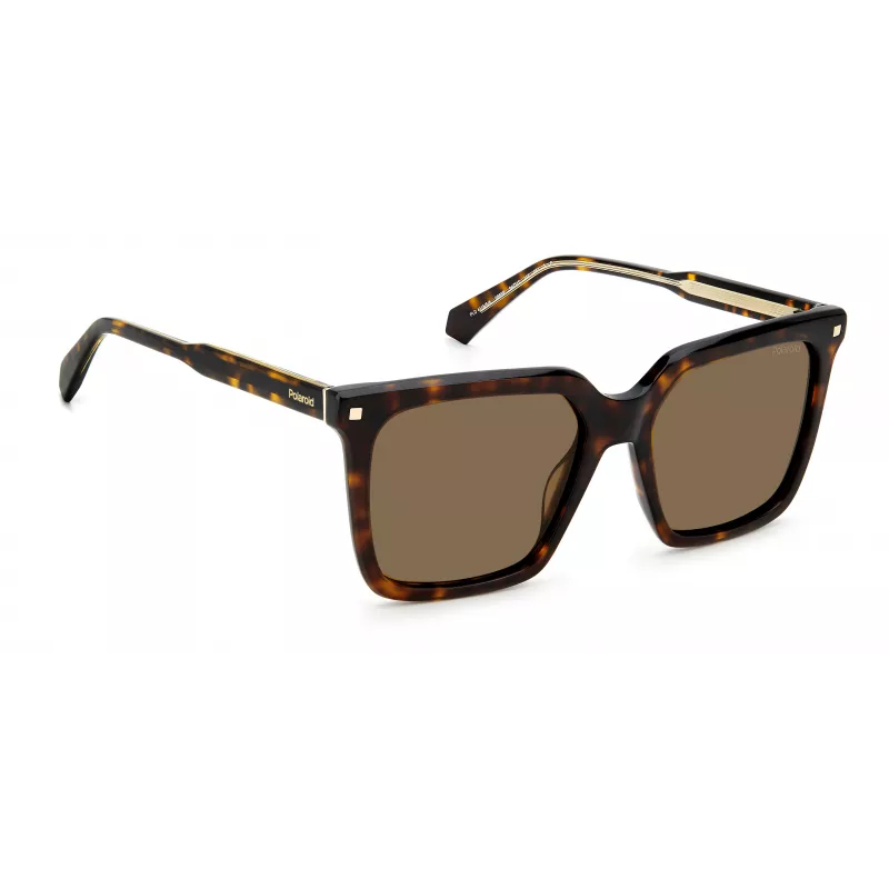 POLAROID PLD4115SX086F Damen Polarisierte Sonnenbrille Havana 54mm