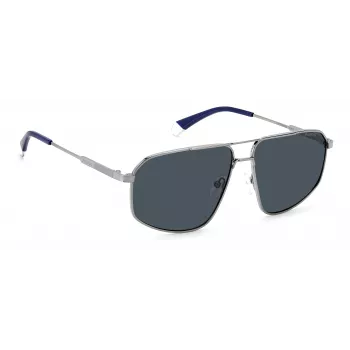 POLAROID PLD4118SX6LBC Herren eckige Sonnenbrille Havana Grün Polarisiert UV400 59mm