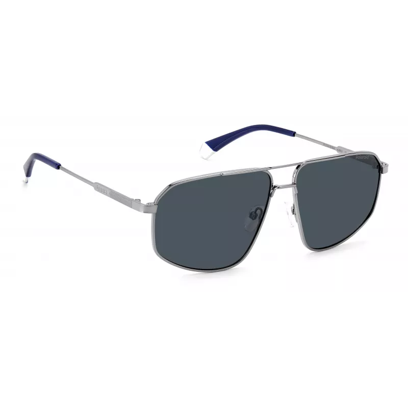 POLAROID PLD4118SX6LBC Herren eckige Sonnenbrille Havana Grün Polarisiert UV400 59mm