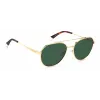 POLAROID PLD4119SXJ5GU Herren Polarized Sonnenbrille - Matt-Schwarzer Rahmen, Graue Gläser, 56 mm