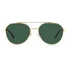 POLAROID PLD4119SXJ5GU Herren Polarized Sonnenbrille - Matt-Schwarzer Rahmen, Graue Gläser, 56 mm
