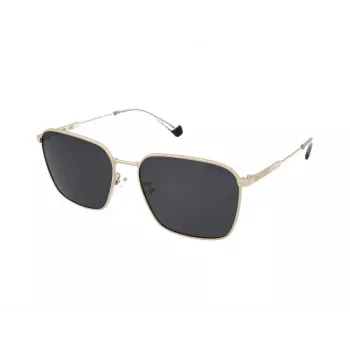 Polaroid PLD4120GSXLOJ Herren-Sonnenbrille Havana Rahmen Braun Verlauf Polarisiert Glas 59mm