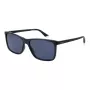 Polaroid PLD4137/S Herren Rechteckige Polarisierte Sonnenbrille - Schwarz/Grau 58mm