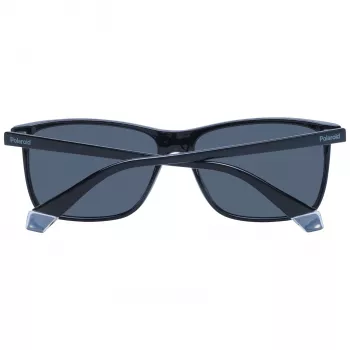 Polaroid PLD4137S58807 Herren Havanna Rechteckige Polarisierte Sonnenbrille