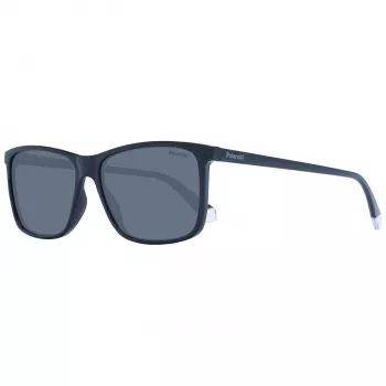 Polaroid PLD4137S58807 Herren Havanna Rechteckige Polarisierte Sonnenbrille