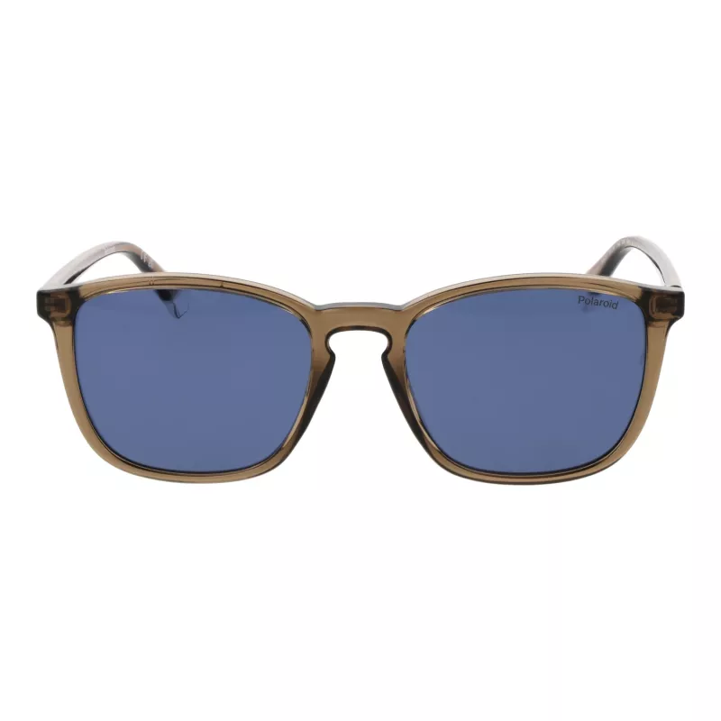 Polaroid PLD4139/S Herren Rechteck-Sonnenbrille - Havanna Rahmen, Grüne Polarisierte Gläser, 54mm