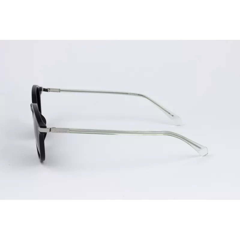 POLAROID PLD4148GSX807 Unisex Sonnenbrille - Schwarzer Rahmen, Graue polarisierte Gläser, 50/19/140 mm