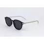 POLAROID PLD4148GSX807 Unisex Sonnenbrille - Schwarzer Rahmen, Graue polarisierte Gläser, 50/19/140 mm