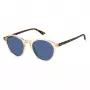 POLAROID PLD4153S40G Herren-Sonnenbrille, eckig - Schwarz/Grau polarisiert UV400