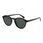 Polaroid PLD4153S50086 Herren eckige Havanna Acetat-Sonnenbrille mit grauen polarisierten Gläsern