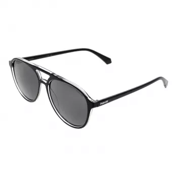 Polaroid PLD4162S567C5 Unisex-Sonnenbrille - Havanna-Brauner Rahmen, Braune polarisierte Gläser - 56/16/145 mm
