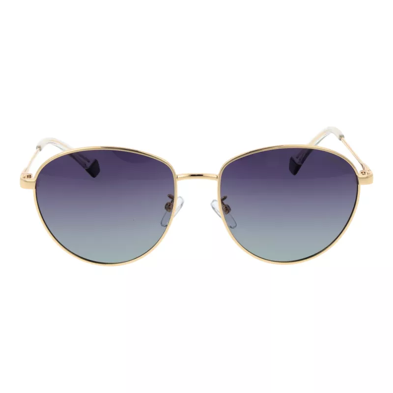 Polaroid PLD4171GSX572 Damen-Sonnenbrille mit eckigem Glas - Polarisierte TAC-Gläser 57mm