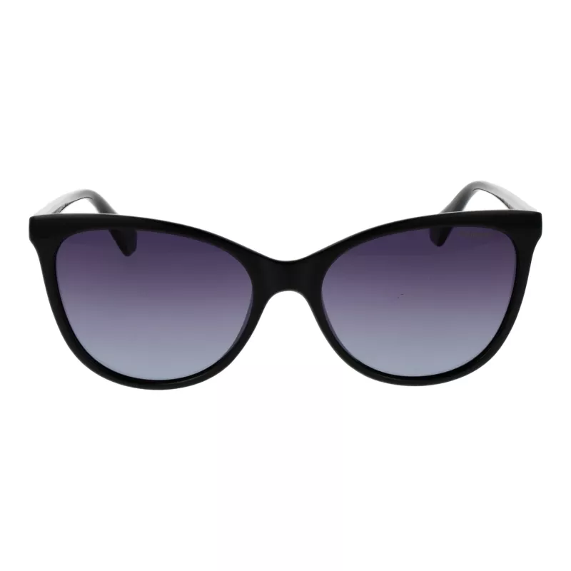 Polaroid PLD4179S55807 Damen-Rechteck-Sonnenbrille - Havanna-Schildpattrahmen, braune polarisierte Gläser, 55 mm