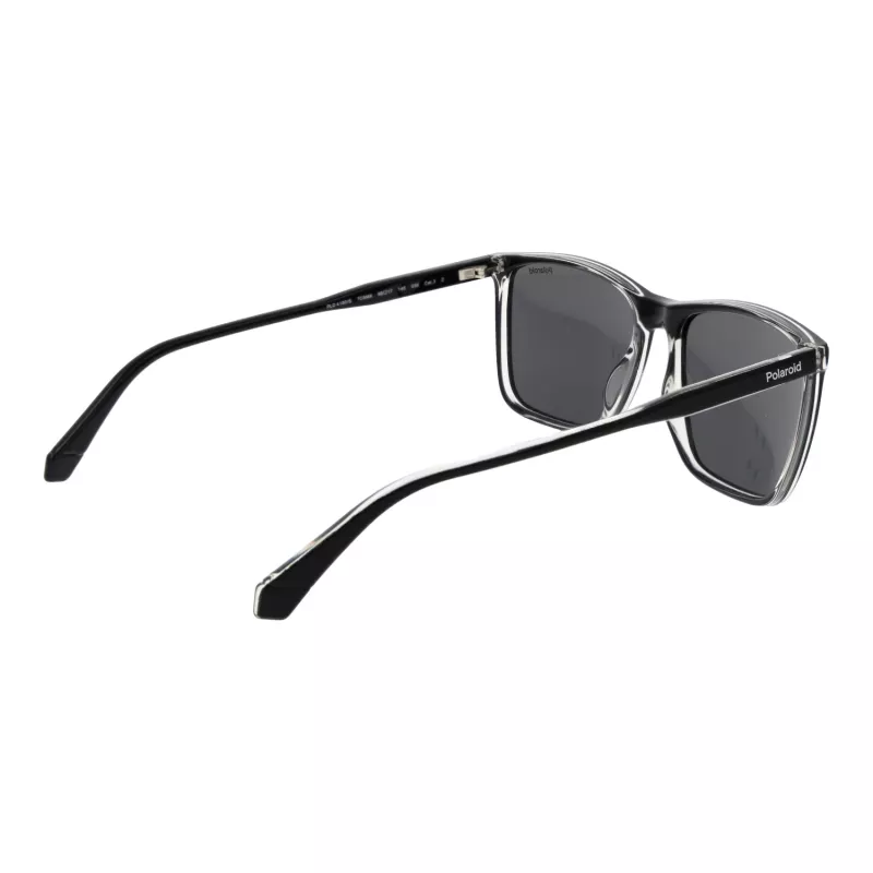 Polaroid PLD4180S587C5 Herren Havanna Braun eckige Sonnenbrille mit braunen polarisierten Gläsern