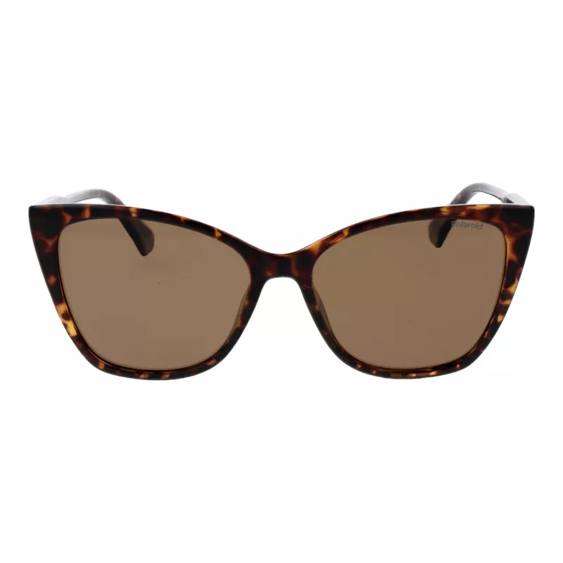 Polaroid PLD4181S56086 Damen-Sonnenbrille Havana Braun 56 mm