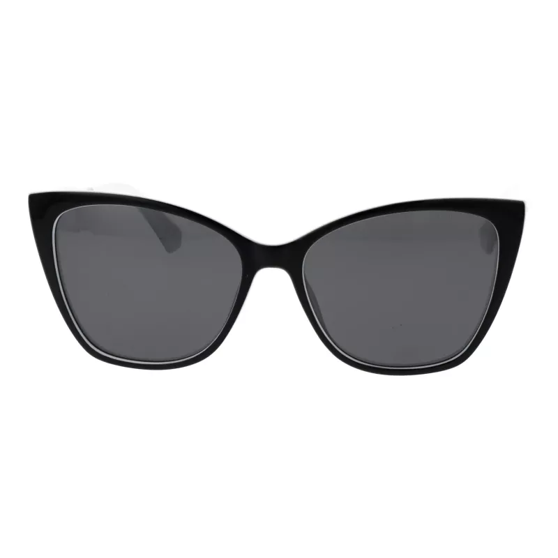 Polaroid PLD4181S5680S Damen-Sonnenbrille im Square-Design - Havanna-Rahmen, braune polarisierte Gläser, UV400