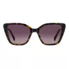 Polaroid PLD4189S086 Damen-Sonnenbrille, eckig - Havanna-Acetatrahmen, graue polarisierte Gläser
