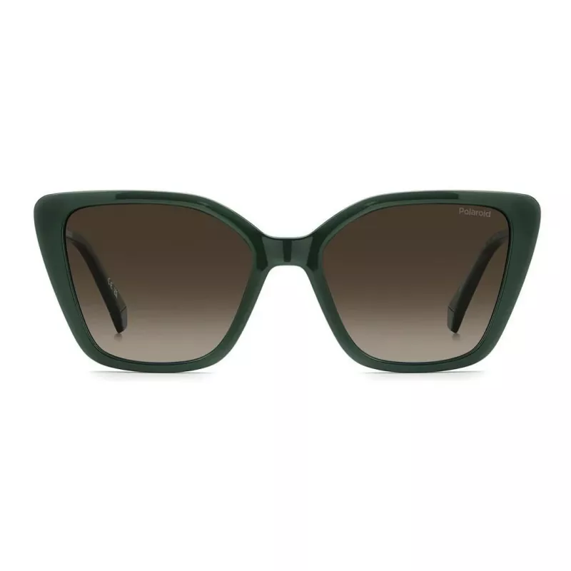 Polaroid PLD4189S1ED Damen Havanna eckige Sonnenbrille - Polarisierte braune Gläser