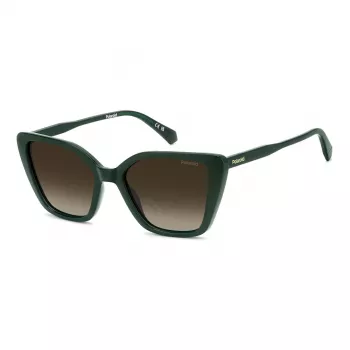 Polaroid PLD4189S1ED Damen Havanna eckige Sonnenbrille - Polarisierte braune Gläser