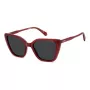 Polaroid PLD4189S8CQ Damen Polarized Sonnenbrille - Schwarzer Rahmen Graue Gläser 53mm