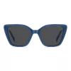 Polaroid PLD4189SMVU Damen-Sonnenbrille - Schwarzer Rahmen, graue polarisierte Gläser, 53 mm