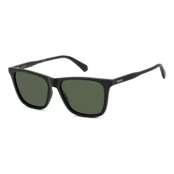 POLAROID PLD4190S003 Herren Polarized Sonnenbrille - Schwarzer Rahmen Graue Gläser 56mm