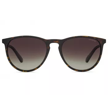POLAROID PLD6003NSV08L Unisex Polarized Sunglasses - Black Frame Grey Lens 54mm