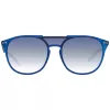 Polaroid PLD6023STJCZ7 Unisex Square Sunglasses - Havana Frame, Green Polarized Lens